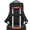 Image 20: Kono 20L Cabin Backpack with Red Trim for 15.6” Laptop Travel Daypack