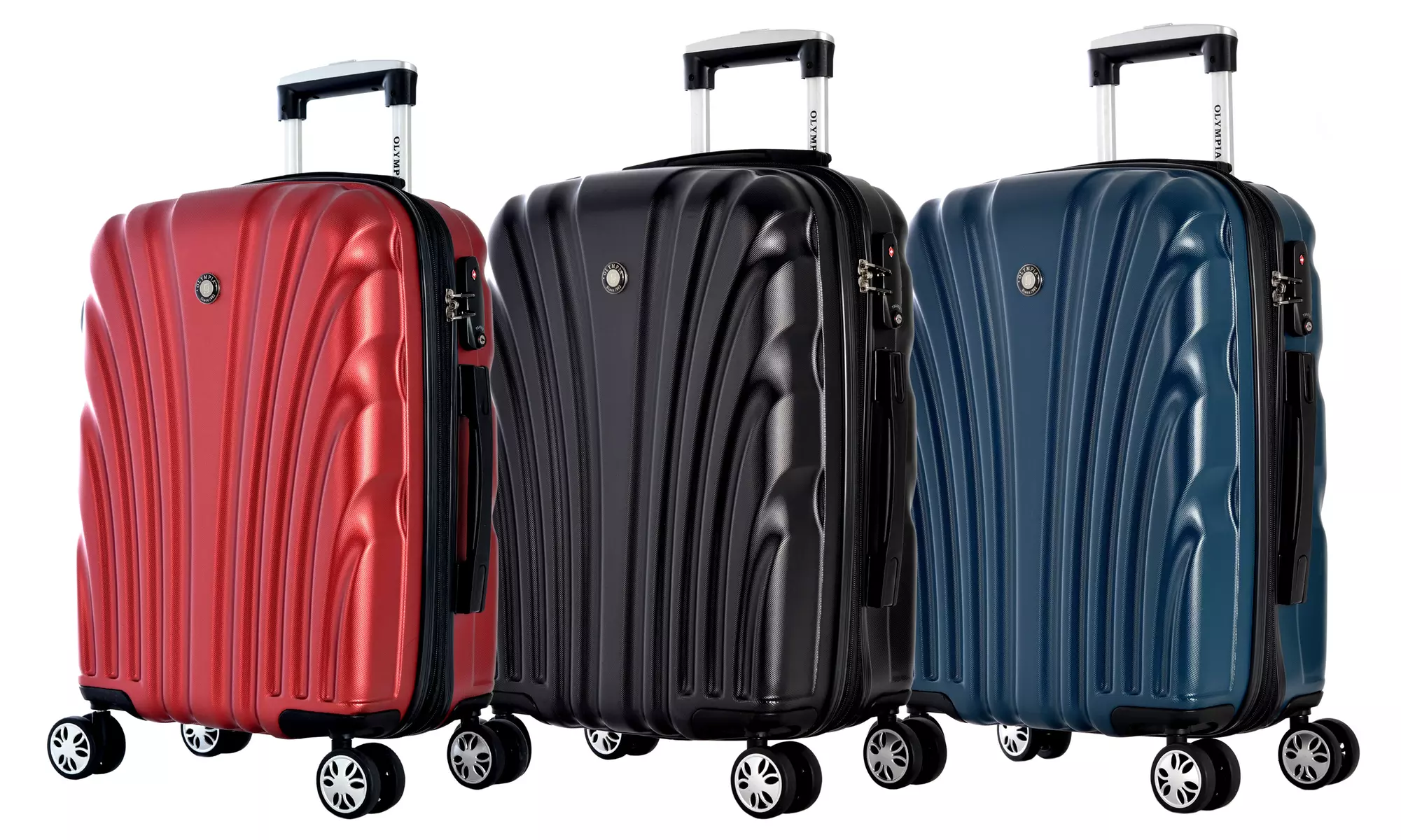 Olympia USA Vortex Eco-friendly 3-Piece Luggage Set - Primary Image