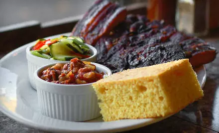 Barbecue Fare or Meal for Two at The SugarHouse Barbeque Company - Primary Image