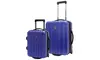 New Luxembourg 2-Piece Carry-On Hard-Sided Luggage Set in Blue