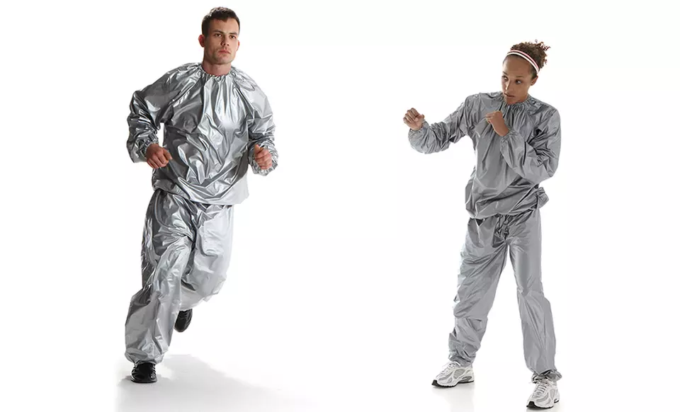 Sauna Suit PVC Exercise Clothes. - Primary Image