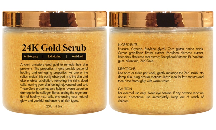 Image 5: Face and Body 24ct Gold Scrub