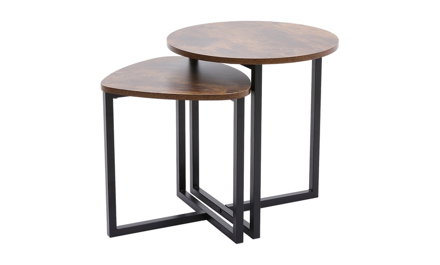 Image 2: Nesting Side Table Set 