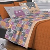 Image 2: Completo lenzuola in cotone Happy Cats 