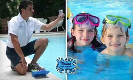 $20 for One Month of Chemical and Filter Cleaning Service at Splash Pool Service ($91.95 Value) - Primary Image