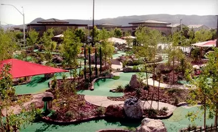 $15 for Four Rounds of Mini Golf at The Putt Park Miniature Golf Course (Up to $34 Value) - Primary Image