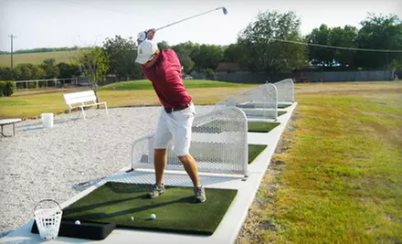 Five Buckets of Driving-Range Balls and Lessons at Birdee’s Golf Center in New Braunfels. Three Options Available. - Primary Image