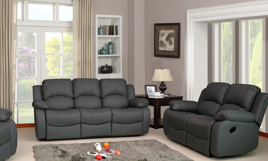 Image 1: Valencia Recliners Sofas Set