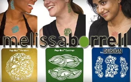 $15 for $35 Worth of Pop-Out Jewelry at Melissa Borrell Design - Primary Image