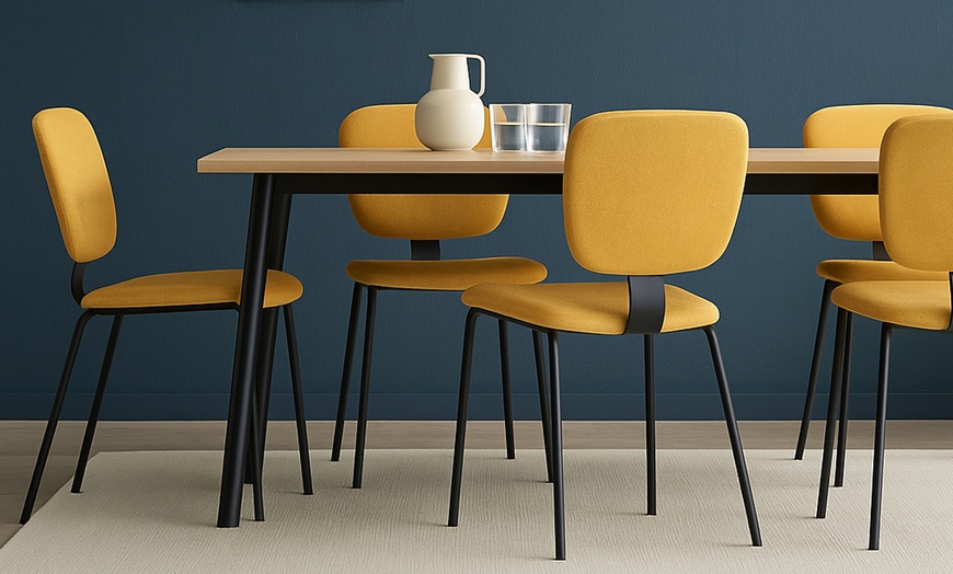 Image 1: Set of Two DS Living Elise Dining Room Chairs