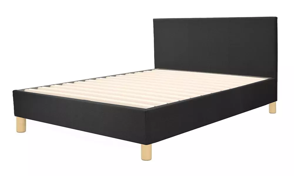 Lit Rome en tissu design élégant, Sampur