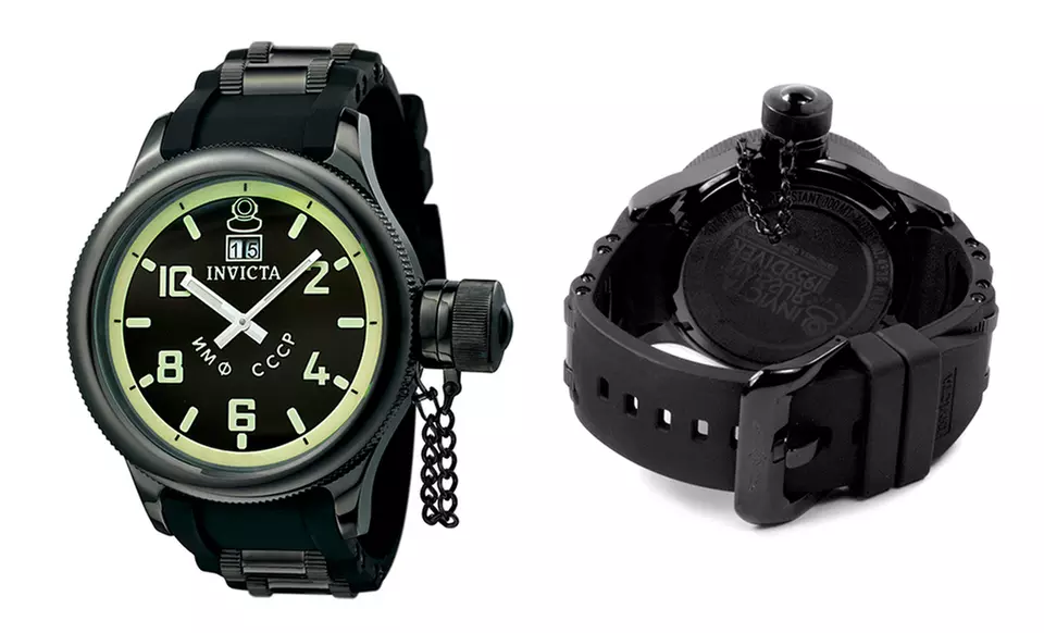 Invicta Men's Russian Diver Watch. Multiple Styles Available. Free Returns. - Second Medium