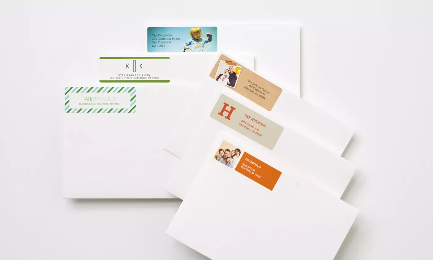 Return Address Labels from Paper Culture - Primary Image