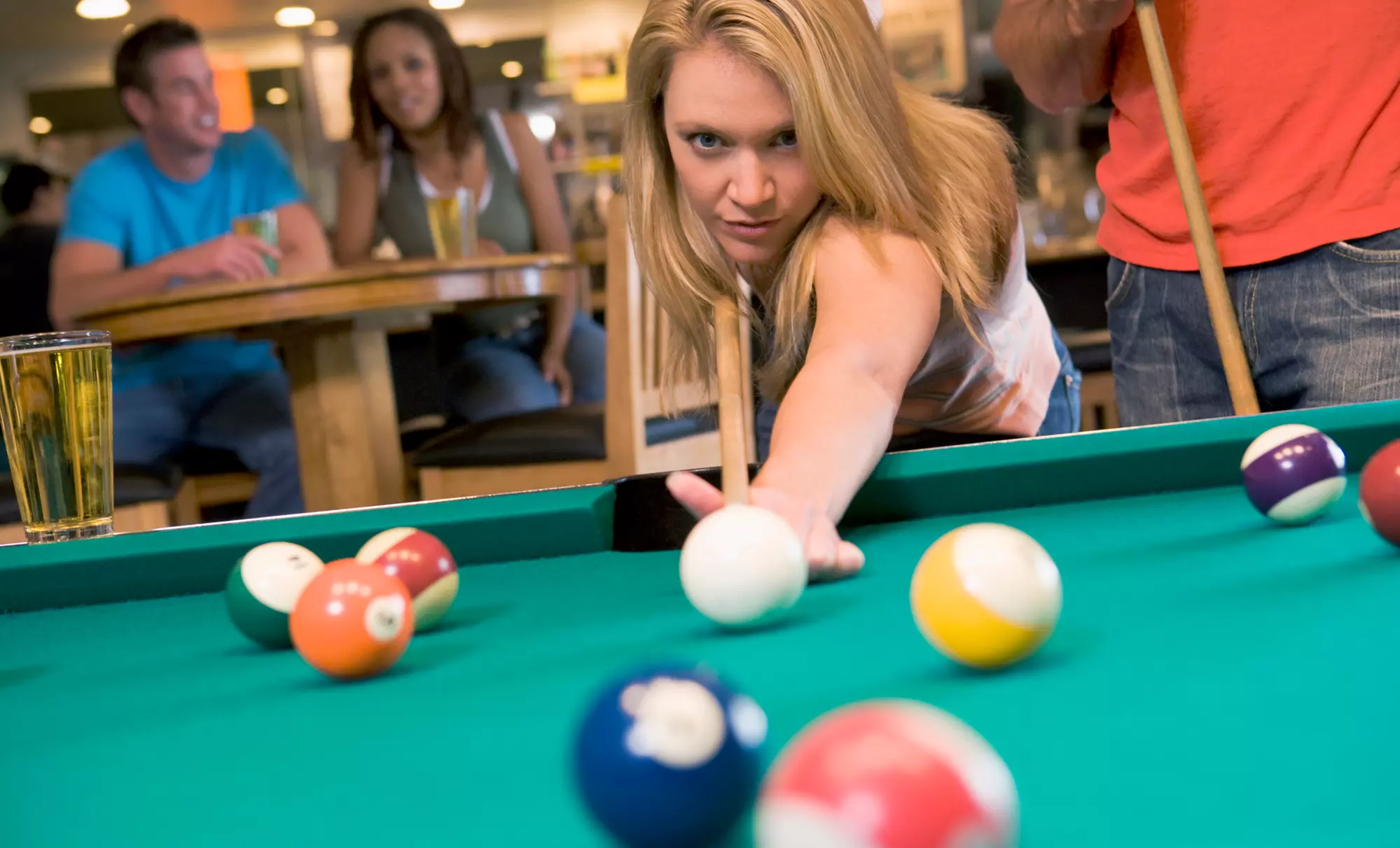 Two Hours of Billiards Tables Time for Two or Five Plus a $10 Food Voucher at Danny Greens Billiards Bar (52% Off) - Primary Image