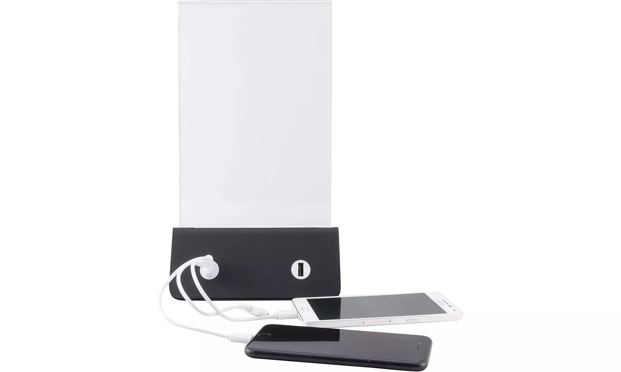 Porta Menu Innovativo con Power Bank 10.000 mAh Integrato