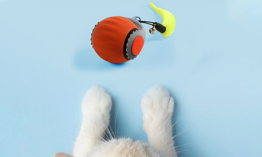 Image 11: Automatic Moving Cat Toy Ball: 1Pcs; FREE SHIPPING