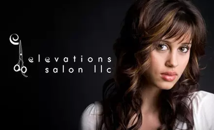 $20 for $50 Worth of Hair, Nail, and Waxing Services at Elevations Salon in Advance - Primary Image