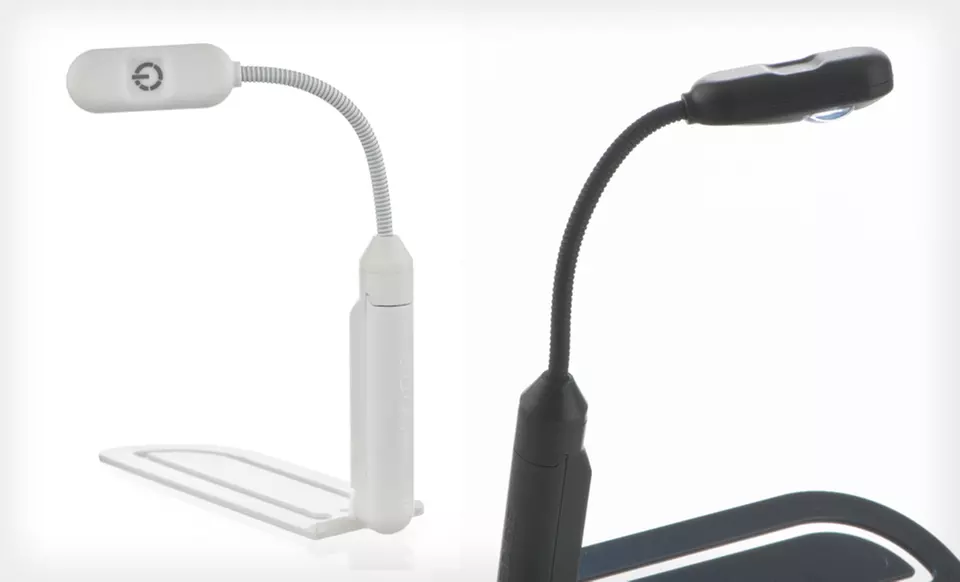 $3.99 for a Graphite or White M-Edge Touch-Activated e-Luminator Book Light ($22.99 List Price) - Second Medium