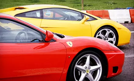 Exotic-Car Track Experience or Half-Hour Highway Test Drive from Exotic Car Tours (Up to 57% Off) - Primary Image