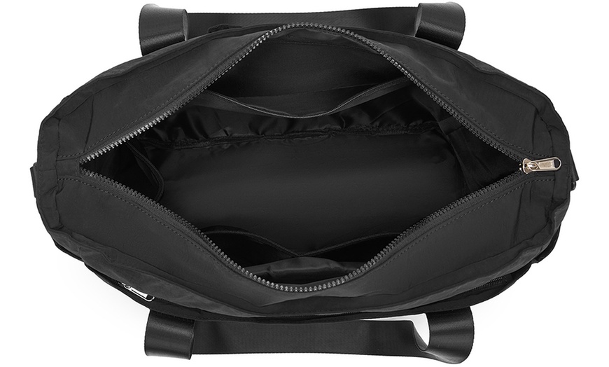 Image 6: Travel-Smart Laptop Tote with 15.6” Protection and 3-Way Carry Design