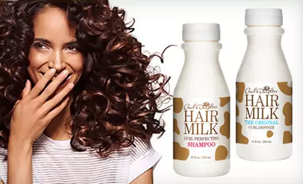 $20 for Carol's Daughter Hair Milk Curl-Perfecting Shampoo and Original Curl Definer ($37.50 List Price). Free Shipping. - Primary Image
