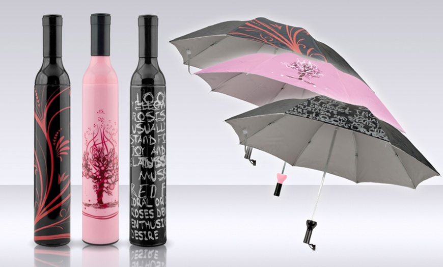 Wine Bottle Umbrella | Groupon Goods