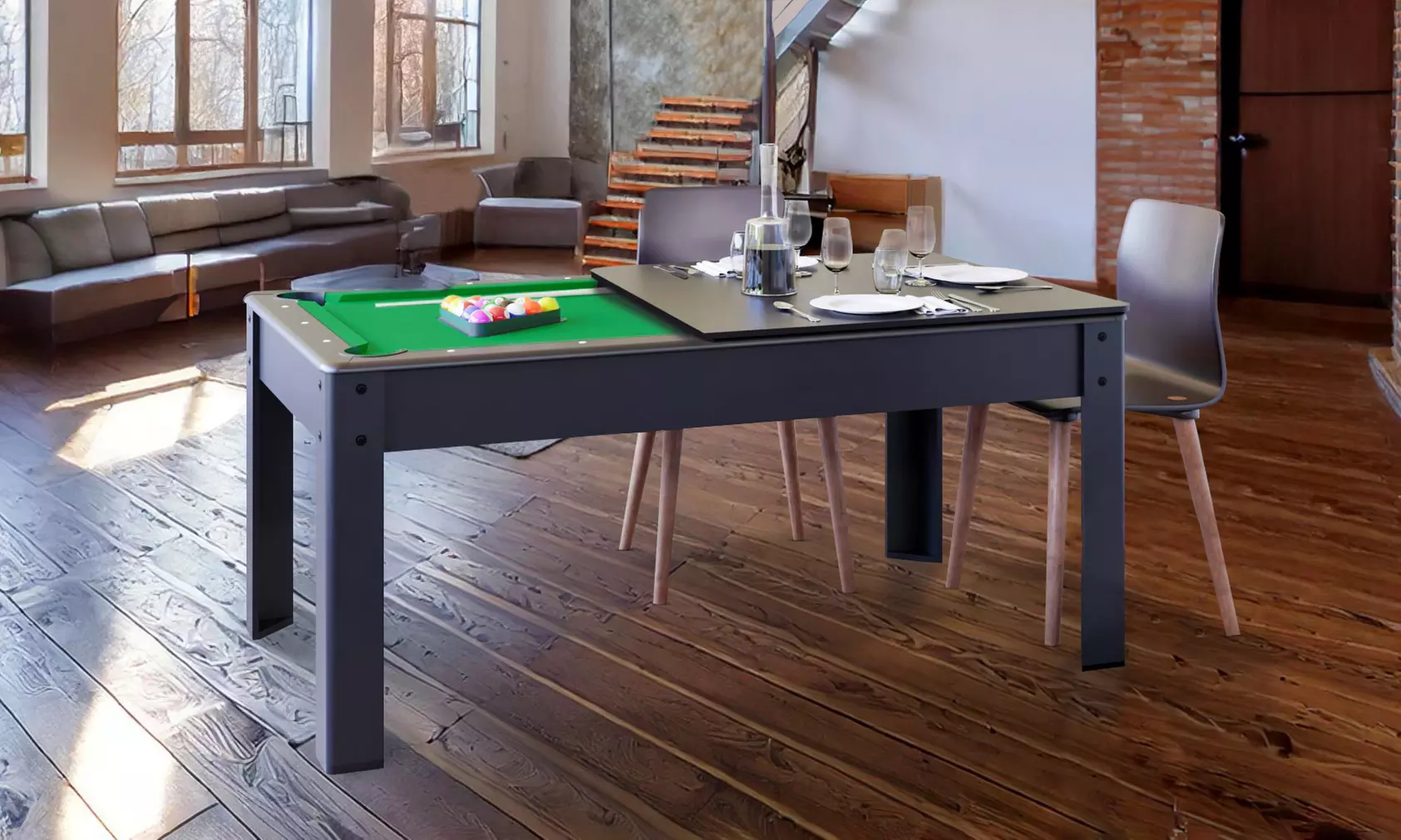 Table de billard convertible HARMONY 6FT