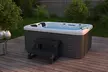 Home Deluxe Outdoor Whirlpool BEACH, optional mit Treppe & Thermoabdeckung - Second Medium