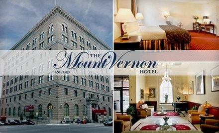 $74 for One Night in a Deluxe Room and Hot Breakfast at The Mount Vernon Hotel - Primary Image