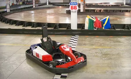 $20 for $45 Gift Card for Go-Karting, Games, and Pub Fare at Tri-State Speedway in Dudley - Primary Image