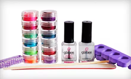 $39 for a Glitter Toes Kit with a One-Year Supply of Nail Art from Glitties Nail Art ($91.50 Value) - Primary Image