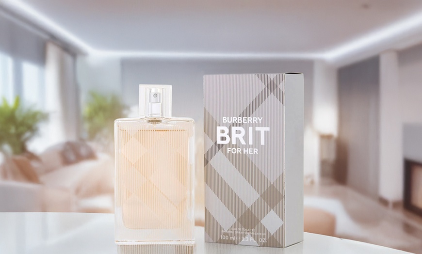 Image 1: Burberry Brit for HER Eau de Toilette Spray 3.3 Fl. Oz.