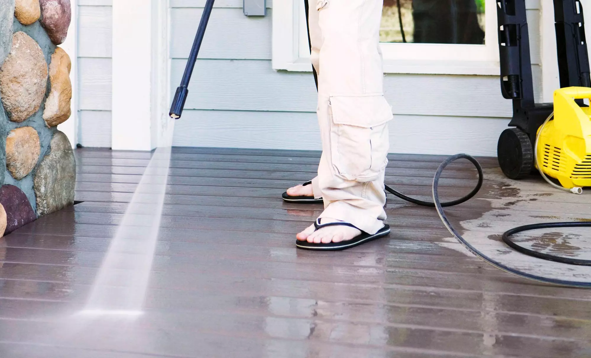 Sidewalk or Concrete Pressure Washing from Rocky Mountain Hoods (66% Off) - Primary Image