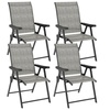 Image 11: Outsunny Set of 4 Folding Garden Chairs