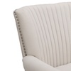 Image 3: Living And Home Elegant Tufted Upholstered Armchair