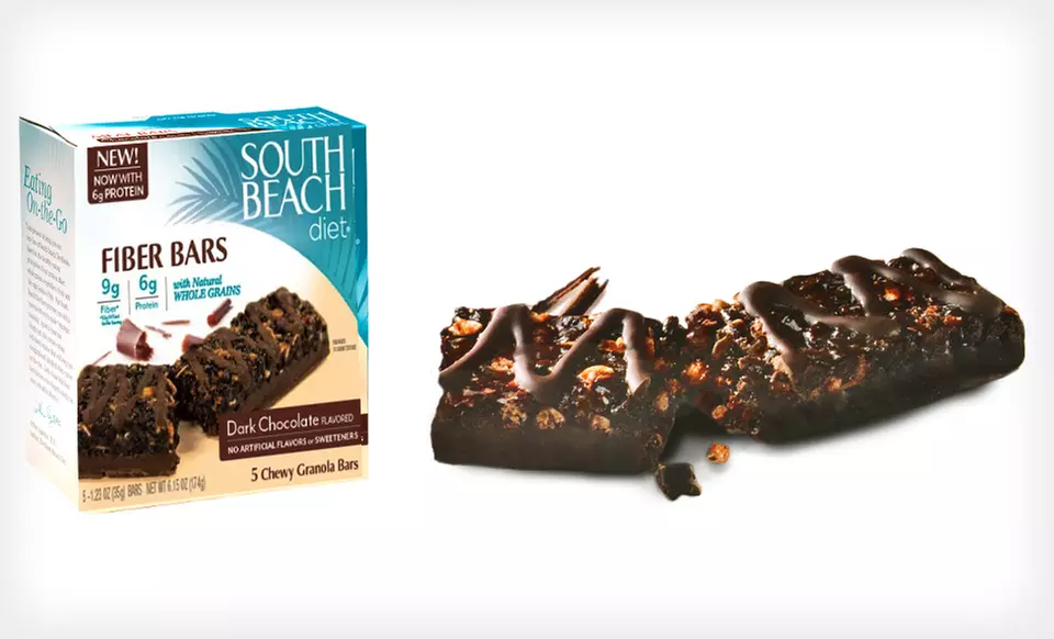 $19 for 40 South Beach Diet Bars ($27.92 List Price). Two Flavors Available. Free Shipping. - Primary Image