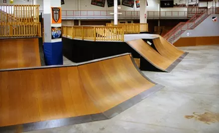 $14 for an All-Day Pass ($29 Value) or $28 for a Five-Session Pass ($60 Value) at Plan Nine Skatepark - Primary Image
