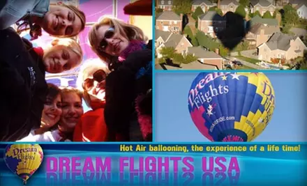 $137 Per Person for a Hot Air Balloon Ride with Dream Flights (Up to $275 Value) - Primary Image