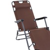 Image 6: Outsunny Two-in-One Foldable Lounger