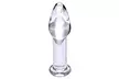 Glass Anal G spot Stimulator Trainer For Adult Sex Toys - Second Medium