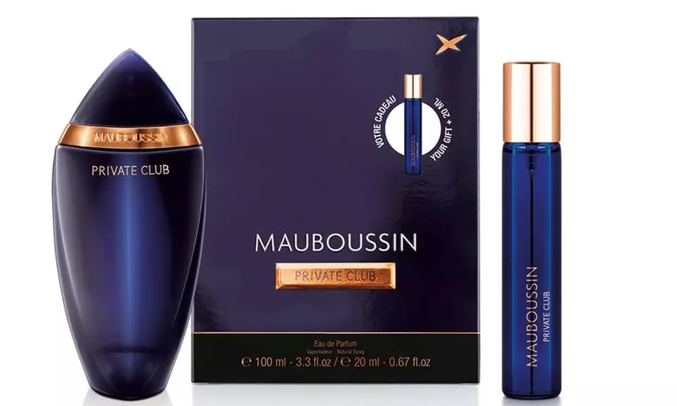 Eau de parfum Mauboussin "Private Club" - format XXL (100 ml et 20 ml) - Primary Image