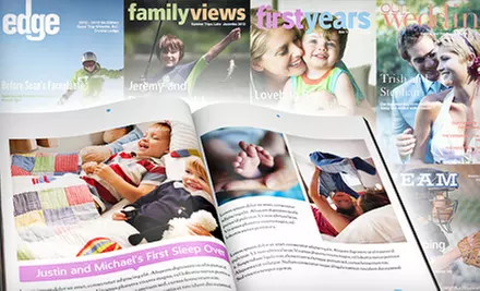 $15 for $30 Toward Personalized Photo Magazines from PhotoBin - Primary Image