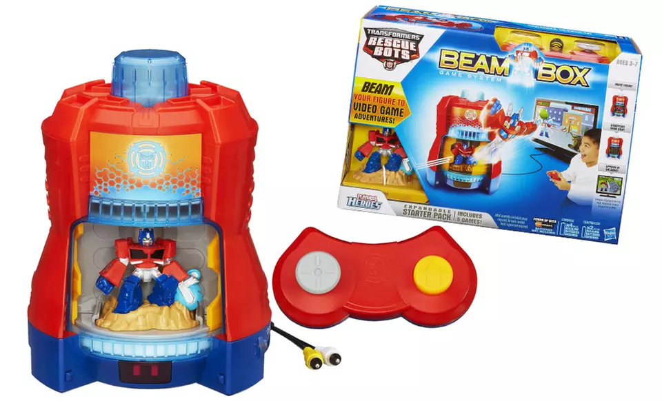 Playskool Heros Transformers Rescue Bots Beam Box Game System - Second Medium