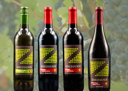 Wine Tasting for 2 + Discount Towards Purchase - Zouzounis Wines