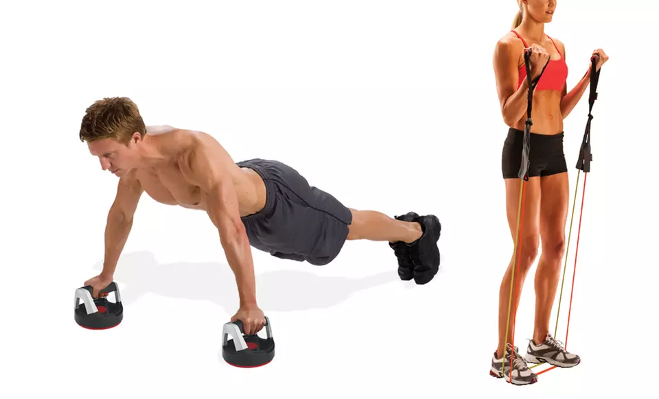 Perfect Pushup and Perfect Bands Essentials Fitness Package. Free Returns. - Primary Image