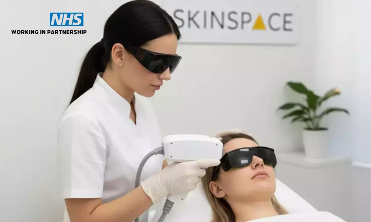 Eyebrow Tattoo Removal Session at SkinSpaceUK