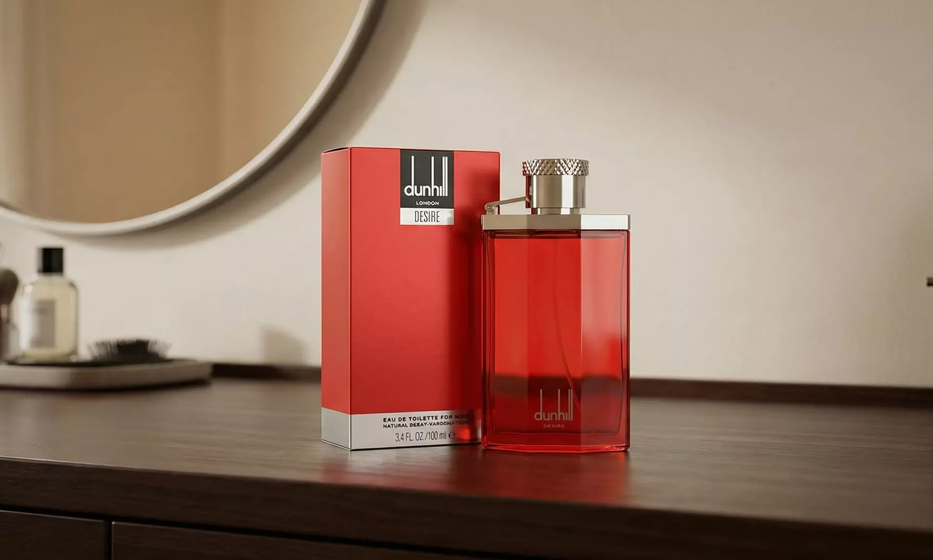 Alfred Dunhill Desire Red 3.4 oz / 100 ml Eau De Toilette For Men