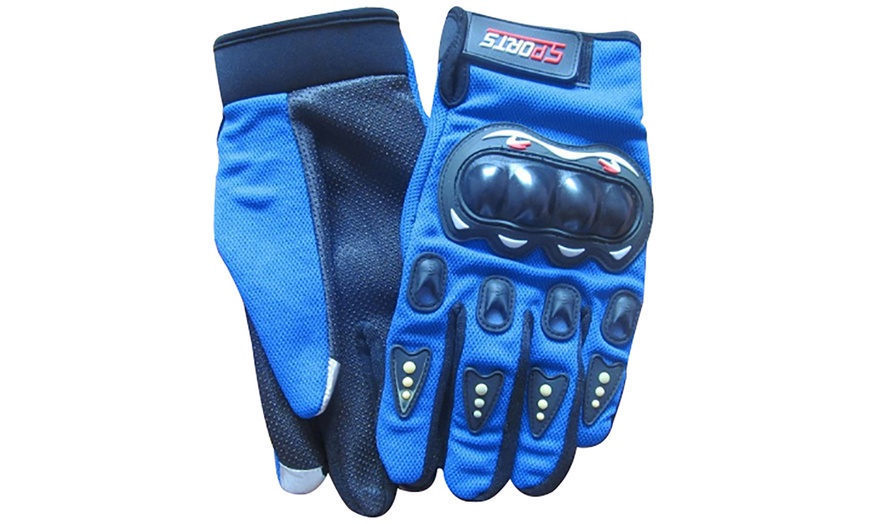 Image 2: Full Finger Unisex Cycling Gloves