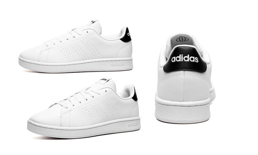 Image 1: Adidas Advantage Cloudfoam Men's Trainers