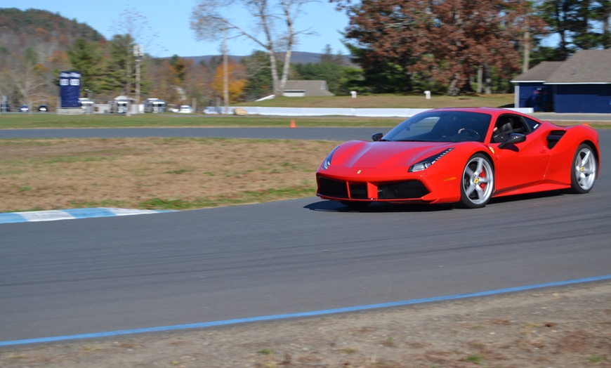 Image 2: Enjoy a 3-Lap Premium Racetrack Driving or Ride Along for 1 or 2